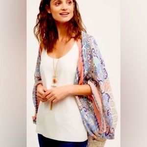 Anthropologie Vismaya Bohemian Duster